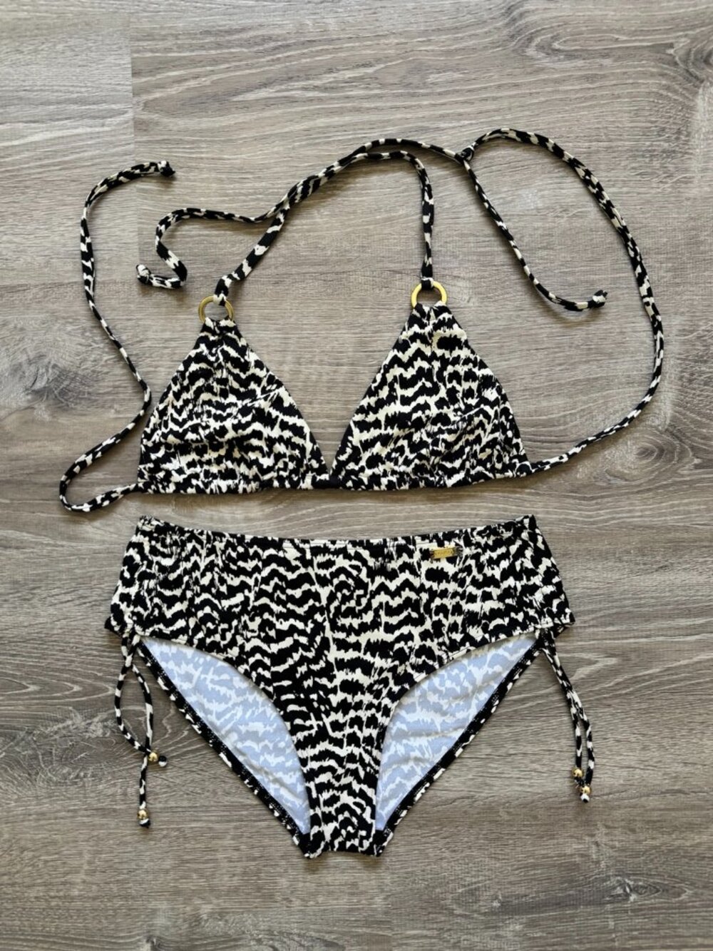 Lascana by Venus Swimwear Zebra Print Bikini | Triangle Top & Hipster Bottom